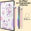 Picture of For Apple Pencil 3 USB-C AhaStyle PT129-3 Stylus Cover Silicone Cartoon Protective Case, Style: White Cow
