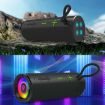T&G TG-421 RGB BT Outdoor Waterproof Speakers Purple - 6