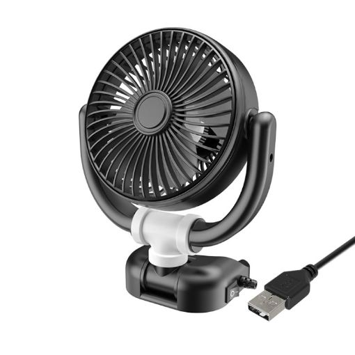 SUITU Car Foldable Cooling Fan - Single 5V USB Energized - 1