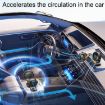 SUITU Car Foldable Cooling Fan - Single 5V USB Energized - 5
