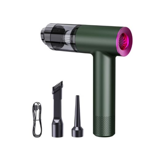 SUITU ST-6677 Vacuum Cleaner (Green) - Handheld Brushless Blowing & Suction - 1