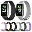 Samsung Galaxy Fit 3 Woven Nylon Loop Watch Band - Black - 3