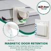 Dual Door Dryer Vent Cover No-Pest Exhaust Cover - 4