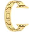 Apple Watch SE 2023 44mm H Slim Stainless Steel Band - Gold - 2
