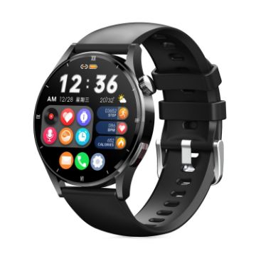 DM14 1.32" BT5.2 Smart Sport Watch - Black - 1