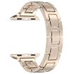 Apple Watch SE 2023 40mm H Slim Stainless Steel Watch Band - Starlight - 3