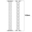 Apple Watch SE 2023 40mm H Slim Stainless Steel Watch Band - Starlight - 6