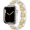 Apple Watch Series 3 38mm H Slim Stainless Steel Band - Silver Gold - 1