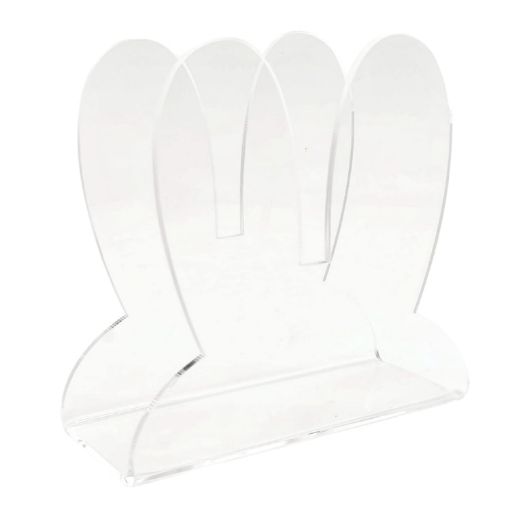 Acrylic Easter Bunny Ears Napkin Storage Rack - 1