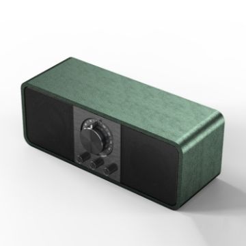 OneDer JY82 Wooden Retro Wireless Speaker HIFI FM Radio TF/U-Disk/AUX - 1
