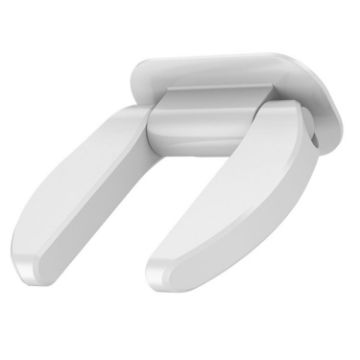 Anti Burglary Door Stopper - Child Safety Lock Blocker (White) - 1