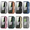 Samsung Galaxy Fit 3 TPU Electroplated Watch Protective Case - Black - 7