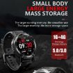 C22 1.6" Round Screen Bluetooth Smart Watch - Black - 8