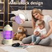 Electric Shock Mosquito Killer Lamp 4000 mAh Green - 7