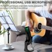 JMARY MC-PW9 USB Cable Microphone RGB Light - 6