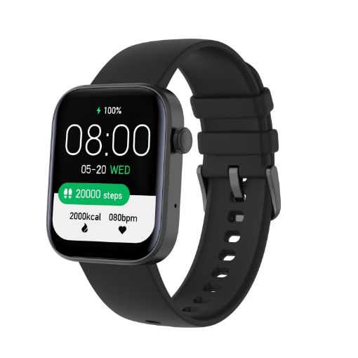 P43 1.8" TFT Screen Bluetooth Smart Watch - Black - 1