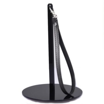 Picture of Portable T-shaped Acrylic Wrist Yarn Holder, Style: Large (Black)