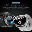 GT3 1.32" Color Screen Smart Watch - Bluetooth Call/Heart Rate/Blood Pressure/Oxygen - Black - 3