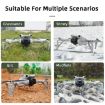 Gray DJI Mini 4 Pro Drone BRDRC Landing Gear Leg - Increased Height - 8