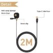 JMARY MC-R2 Lavalier Type-C Wired Microphone - 2m Length - 6