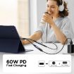 JOYROOM SY-C02 USB-C to 3.5mm Audio Adapter Cable - 6