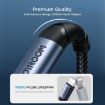 JOYROOM SY-L02 Transsion Series 2 in 1 8 Pin to Dual 8 Pin Audio Adapter - Black - 4