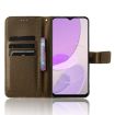 Itel S23 S665L Leather Phone Case (Brown) - 4