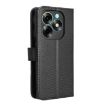 Itel S23+ S681LN Leather Phone Case - Black - 3
