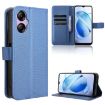 Blue Diamond Texture Leather Phone Case for BLU G53 - 1