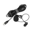 JMARY MC-R6 Lavalier Type-C Port Wired Microphone With In-ear Earphone - 2