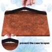 Peacock Embossed Leather Tablet Case for Lenovo Tab M11/Xiaoxin Pad 11 - Brown - 4