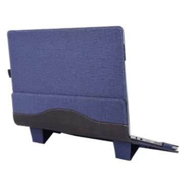 Samsung Galaxy Book Flex 2020 15.6" Leather Laptop Case - Dark Blue - 1