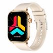 QX9 1.96" BT5.2 Smart Sport Watch - Beige - 1