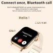 QX9 1.96" BT5.2 Smart Sport Watch - Beige - 5