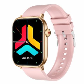 QX9 1.96" BT5.2 Smart Sport Watch - Pink - 1