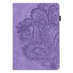 Peacock Embossed Leather Case for Kindle Paperwhite 5 - Purple - 2