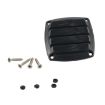 Yacht/RV 85mm Louvered Vents - Black - 1