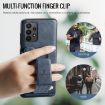 Samsung Galaxy A23 5G Blue Leather Card Holder Phone Case - 5