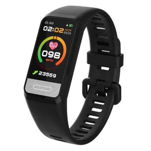 SPOVAN H03 Smart Bracelet - Blood Oxygen Monitoring (Black) - 1