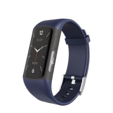 Picture of SPOVAN H8 1.47 inch TFT HD Screen Smart Bracelet Supports Bluetooth Calling/Blood Oxygen Monitoring (Blue)