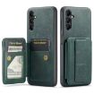 Samsung Galaxy A13 5G Leather Card Holder Phone Case (Green) - 1