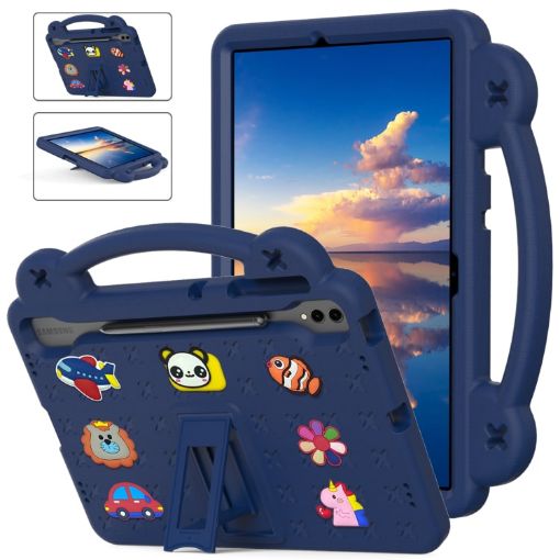 Samsung Galaxy Tab S9 FE+ 12.4 X610N Kids Tablet Case Navy Blue - 1