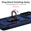 Samsung Galaxy A42 5G Sliding Camshield Holder Phone Case Blue - 4