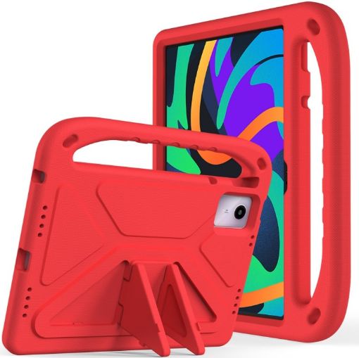 Lenovo Tab M11/Xiaoxin Pad 11 2024 Red Tablet Case - Shockproof & Portable - 1