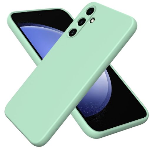 Samsung Galaxy A15 Liquid Silicone Phone Case - Green - 1