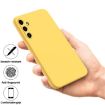 Samsung Galaxy A15 Liquid Silicone Phone Case - Yellow - 3