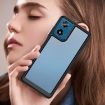 Motorola Moto G04 Colorful Series Acrylic Hybrid TPU Phone Case - Black - 7