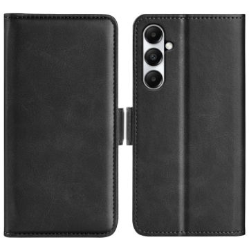 Samsung Galaxy A05s Leather Phone Case - Black - 1
