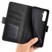 Samsung Galaxy A05s Leather Phone Case - Black - 6