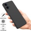 Motorola Moto G04/G24 Liquid Silicone Shockproof Phone Case - Black - 2